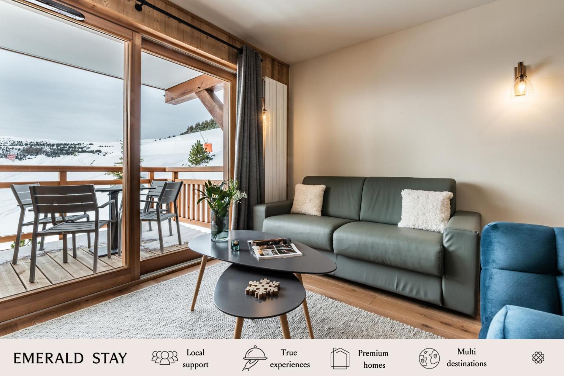 Residence Hameau De Clotaire Alpe D'Huez - By Emerald Stay Dış mekan fotoğraf