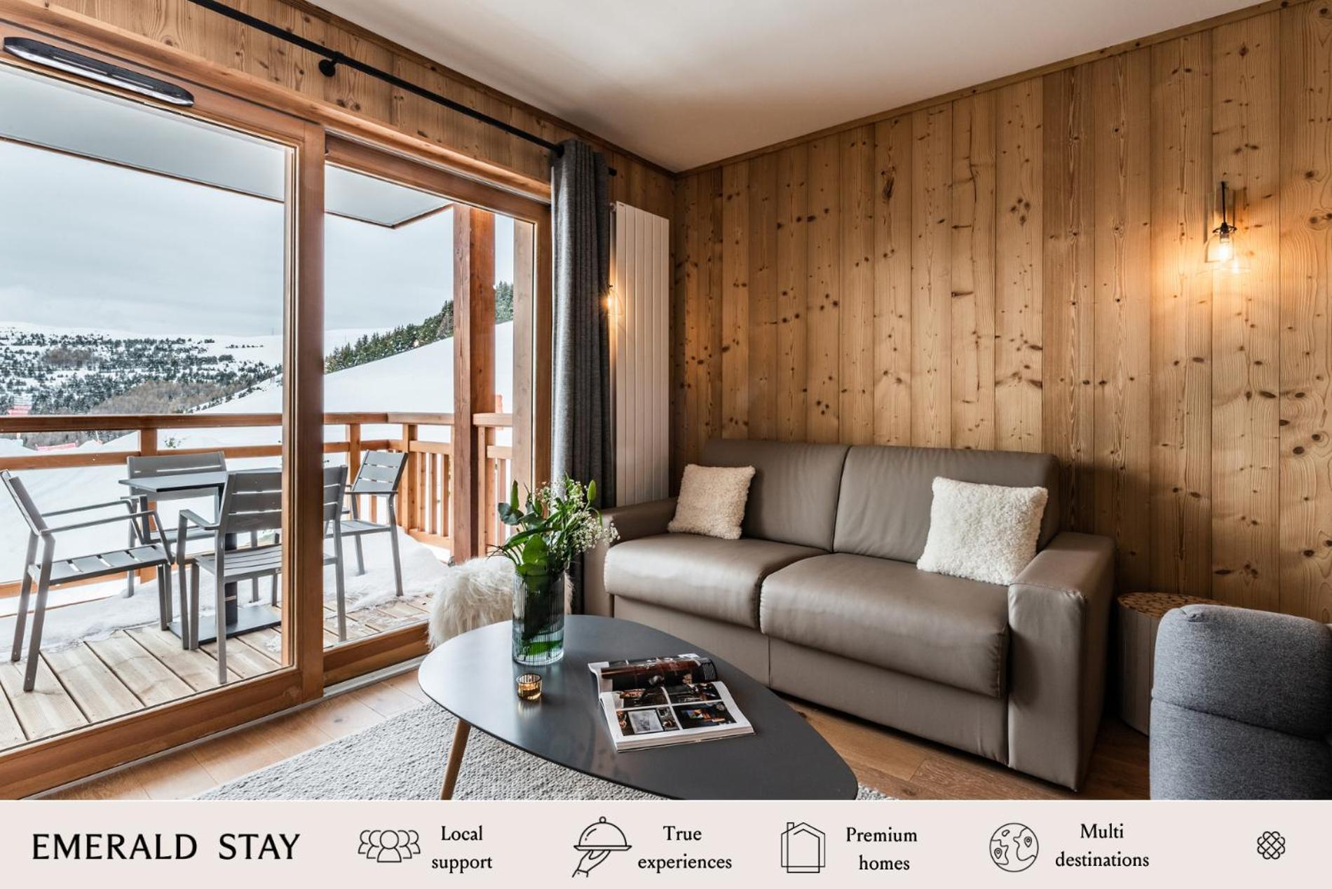 Residence Hameau De Clotaire Alpe D'Huez - By Emerald Stay Dış mekan fotoğraf